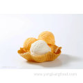 Crust egg tart wafer cone